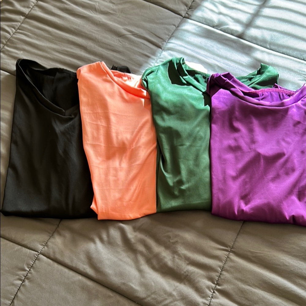 Set of four Multiple colors Long Sleeve Women's Top nwot